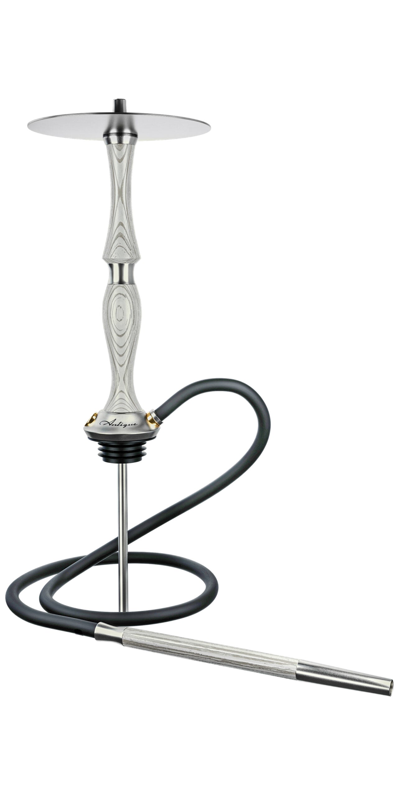 Mr Wood Hookah Antique Craft White