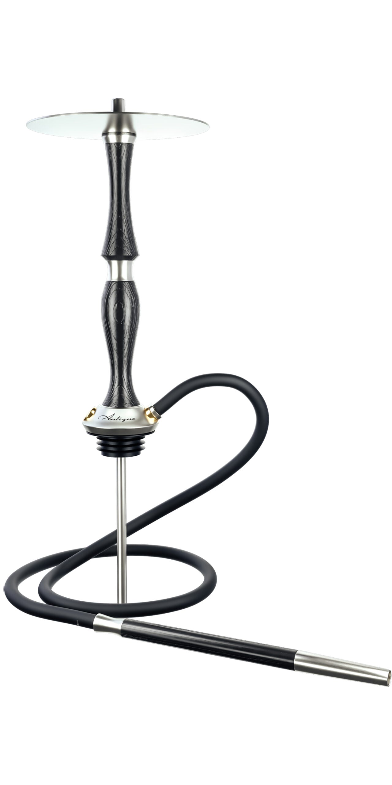 Mr Wood Hookah Antique Craft Black