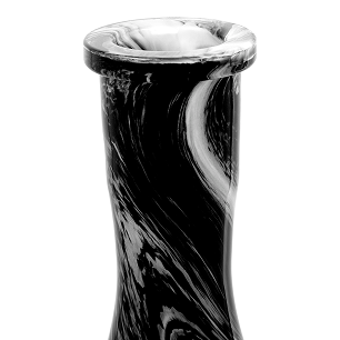 Craft Vase Mable - Black Marble