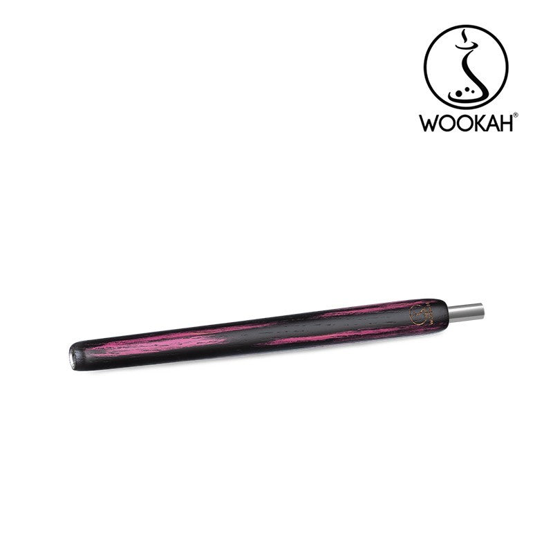 Wookah Wooden Mouthpiece Black / Pink Standard