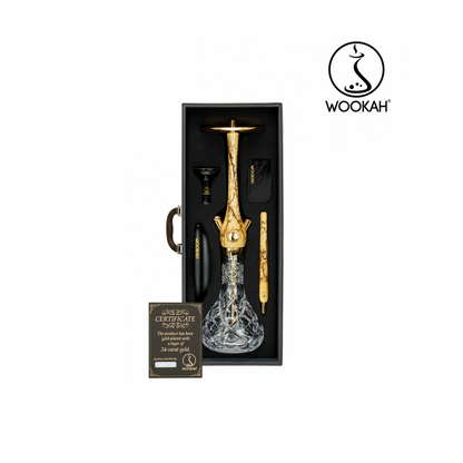 24k Gold plated WOOKAH Olives Grom Set