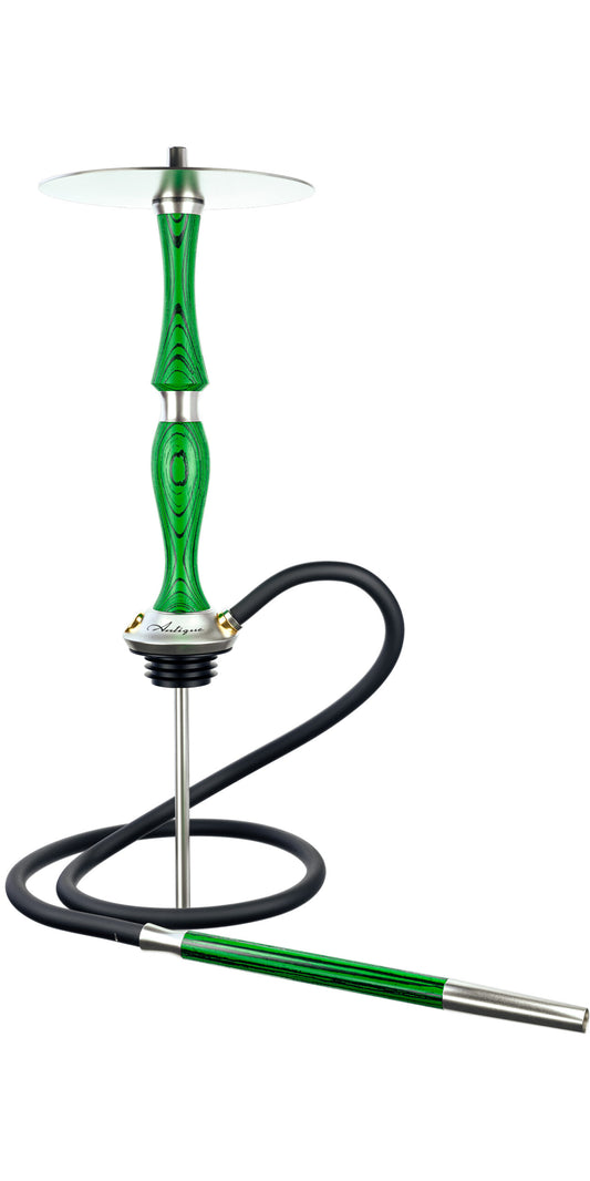 Mr Wood Hookah Antique Creaft Green