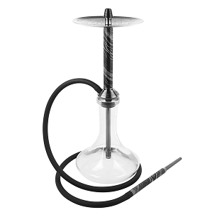 Special Hookah - CHROME SILVER WAVE