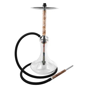 Special Hookah Chrome Black - Bidazar Brown