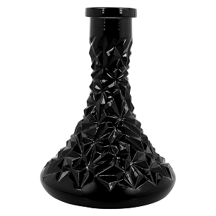 Vessel - Crystal Vase Black