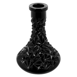 Vessel - Crystal Vase Black