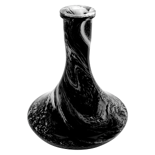 Craft Vase Mable - Black Marble