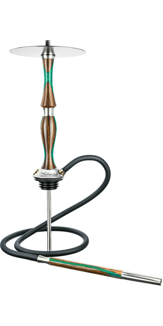 Mr Wood Hookah Antique Glamour Green