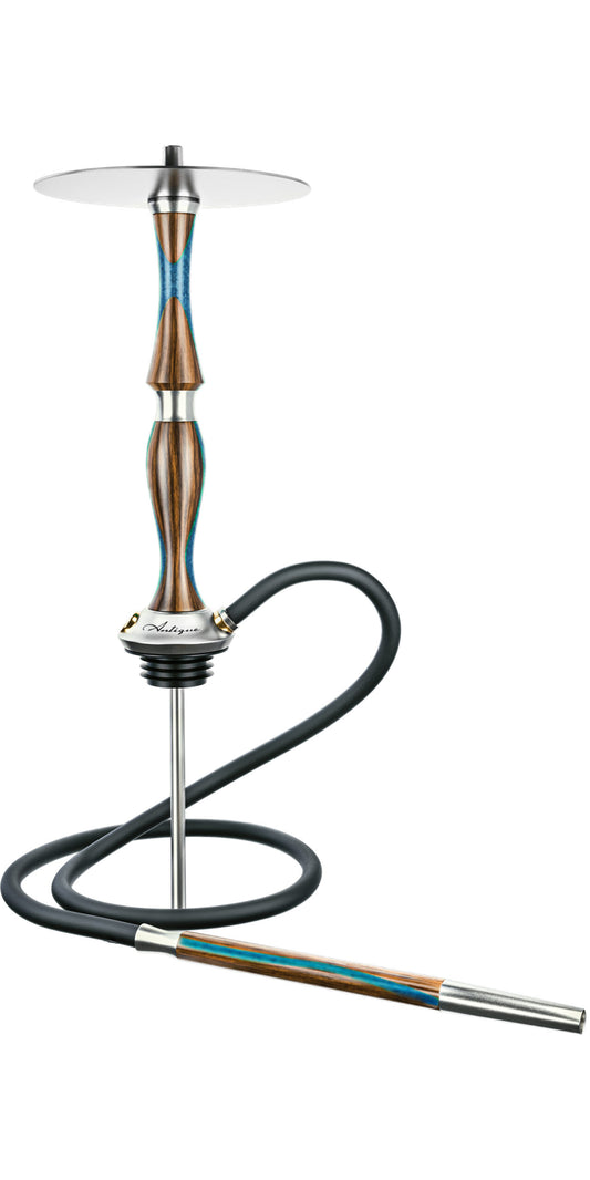 Mr Wood Hookah Antique Glamour Blue