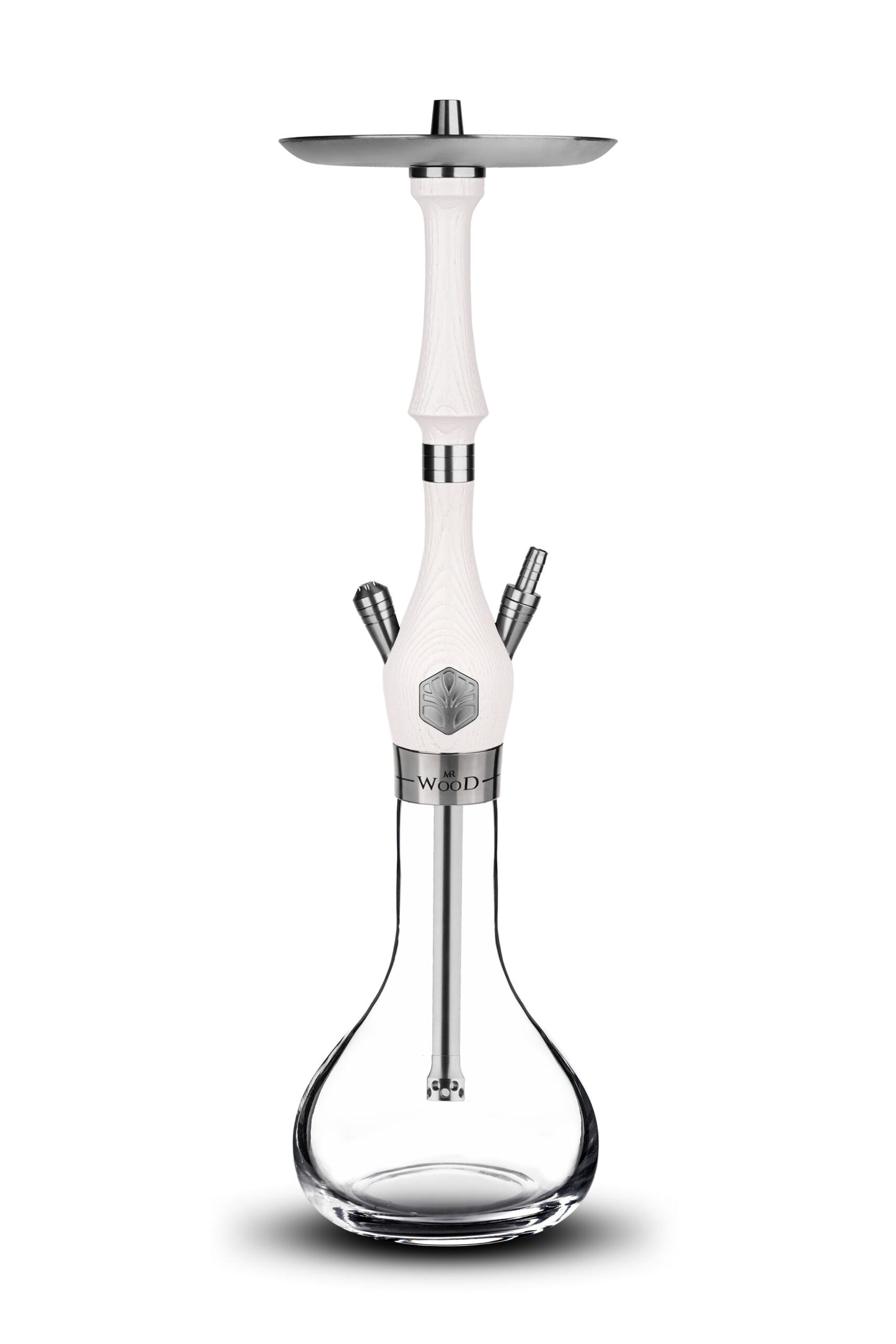 Mr Wood Hookah Body White Craft